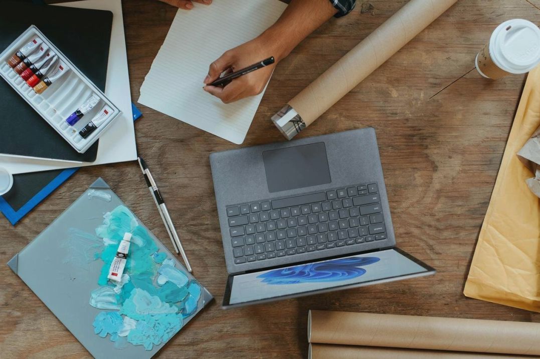 Content workflow illustration